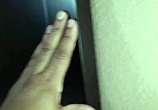 Becky Jones Slams Hard with Big Black Cock Backstage