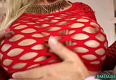 Brit in Stockings Fucks and Sucks Old Geezer with Wild Energy!