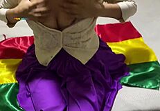 Joven Cholita Engana A Su Marido Mientras Este Se Fue A La Mina