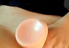 Miranielt's first video: masturbating while watching neighbor bathe in the shower.