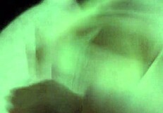 Outside at night with naked public exposure