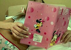 Horny Teen Junia A Doggystyles Her Tight Pussy With Vibrator