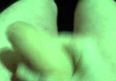 Outside at night with naked public exposure