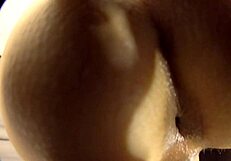 Japanese Wife Bent Over for Close-Up Doggy Style with Amateur Flair