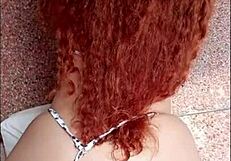 Big ass Latina drilled hard in doggystyle anal with huge cock by Brazilian stud.