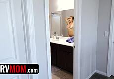 i share a tender moment with my stunning stepmother in a private encounter