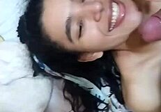 This Young Latina Girl Loves To Suck It