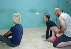 I fucked my perverted stepsisters in the family home with errors