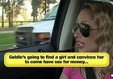 Lesbian Prankster Goldie Seduces Teen Jenna Sativa