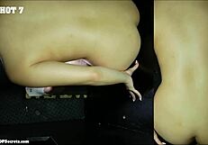 You go girl and swallow eight cumshots at gloryhole