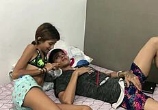 Hermanastra Begs for Hard Pounding in My Room - Full Dirty Story