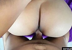 Hard Fucking in His Room with Exotic Colombian Babe