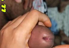 Girlfriend's Intense Handjob and Fuck