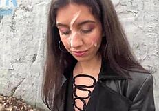 cum on face for park walk shock