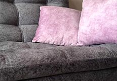 Hey, watch this Latina slide cucumber deep inside!