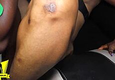 Black Ninja Rock Neighbor Hard And Cum