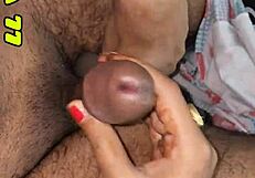 Girlfriend's Intense Handjob and Fuck