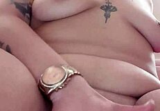 Latina Touches Herself Watching Papi Intensely