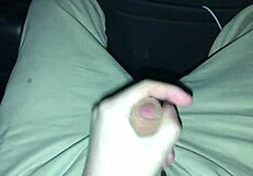 intense footjob from young teen slut in pov, wet and cute
