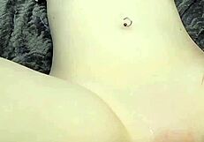 portrait video amateur close up masturbation