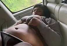 did the neighbor almost catch us fucking in the car?