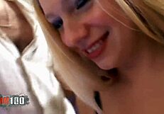 Priscilla Pratz fucks roughly with big tits bouncing