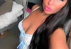 Slutty British Girlfriend Gives POV Blowjob And Uses Toys For Masturbation