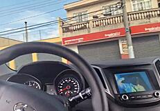 Public outdoor search for information in the car