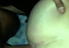 the black guy fucks his neighbor's ass bareback, pushing 24cm deep until he screams