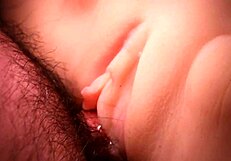 Does her shaved pussy with double toys drive you wild like me?