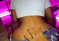 Hijastra With Big Ass Takes Huge Cock In Wet Pussy