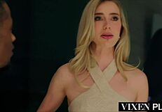 Blonde Babe Haley Craves Big Black Cock And Squirts Hard