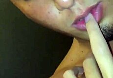 Watch this shemale fucking a guy passionately.