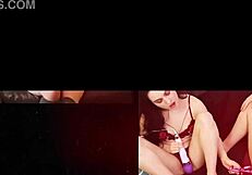 British Blonde College Girl's Pussy Licked In Uniform