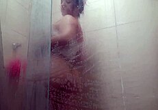 hey, wife teased electrician for shower sex, wanna watch?
