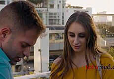 hey, this curvy teen 18+ at work is what he's been dreaming of