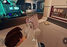 Lute gets railed by stranger cumshot!