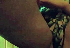 My athletic wife teases strangers in the sauna while hidden