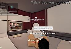 Getting Fucked and Filled by Horny Man in Roblox Condo