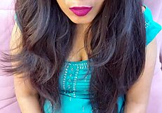 Horny Jija pounds big ass Desi Indian Sali in closeup doggystyle. Blowjob adds to the heat.