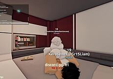 Getting Fucked and Filled by Horny Man in Roblox Condo