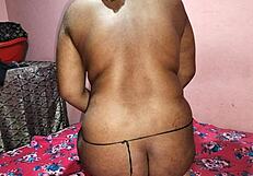 Virgin Indian maid's first sex with owner in Hindi