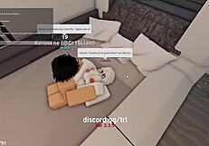 Getting Fucked and Filled by Horny Man in Roblox Condo