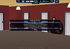 Intense harem game in the hotel.