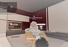 Getting Fucked and Filled by Horny Man in Roblox Condo