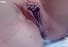 i'm pleasuring myself in the bathtub with toys, and the best is yet to come