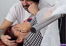 gynecologist fucks cuckold's wife during exam