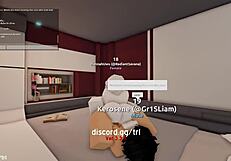 Getting Fucked and Filled by Horny Man in Roblox Condo