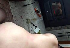 amateur fireplace sex with mexican passion!