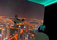 does muscle mommy rail her gf hard?